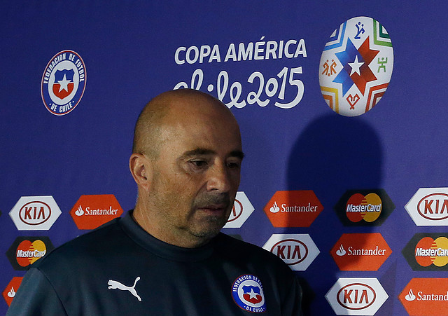 Sampaoli la tiene clara: "La contundencia es importante en este tipo de torneos"