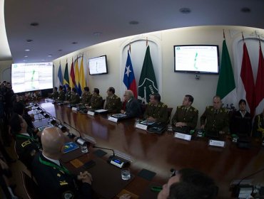 Copa América: Burgos se reunió con policías de los 9 países participantes