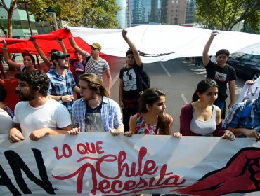 Revisa aquí los desvíos de tránsito que se realizarán durante la marcha estudiantil