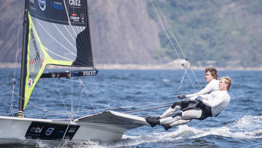 Equipo Grez marcha 32º en Copa del Mundo de Vela en Inglaterra