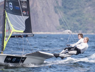 Equipo Grez marcha 32º en Copa del Mundo de Vela en Inglaterra