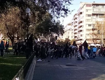 Estudiantes protestaron en marcha no autorizada convocada por la Aces