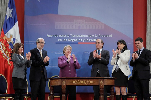 Bachelet por agenda de transparencia: "Hemos pagado caro no haberla hecho antes"