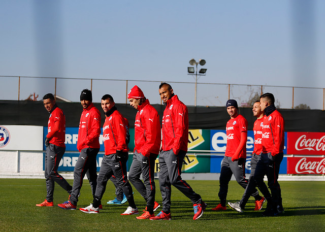 Copa América: Vidal entrenó esta mañana sin problemas en Juan Pinto Durán