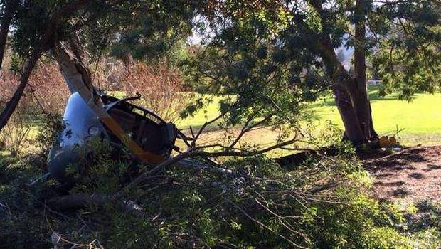 Helicóptero cae cerca de aeródromo en región de Valparaíso