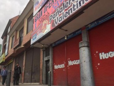 Lanzan una granada contra un local comercial en el centro de Bogotá