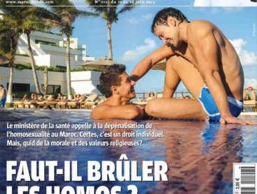 "¿Hay que quemar a los homosexuales?": Retiran circulación de revista marroquí