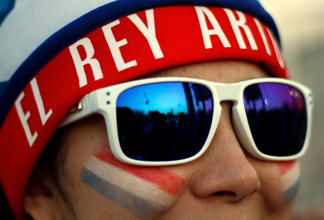 Galería de Hinchas: Chile v/s Ecuador