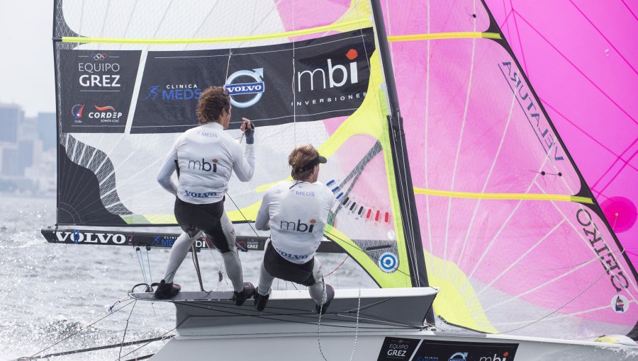 Equipo Grez se mantiene 32º en Copa del Mundo de Vela