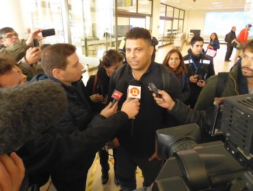 Ronaldo llega a Temuco para comentar la Copa América