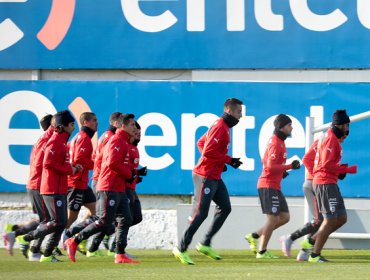 Copa América: Selección Chilena entrenó balón detenido en 'Pinto Durán'