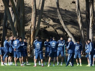 Copa América: Argentina practicó con suplentes a puertas abiertas