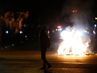 Barricada interrumpe tráfico en Independencia