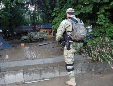 Doce muertos por inundaciones en Tiflis, una ciudad invadida por las fieras