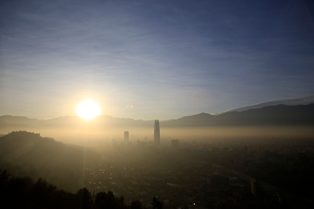 Segunda preemergencia ambiental en Santiago rige hasta las 21 horas