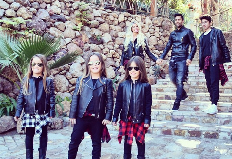 El soñado cumpleaños de las hijas de Coté López y Luis Jiménez