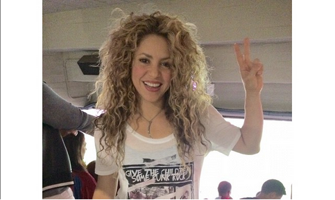 Shakira presume sus abdominales a solo 4 meses de dar a luz