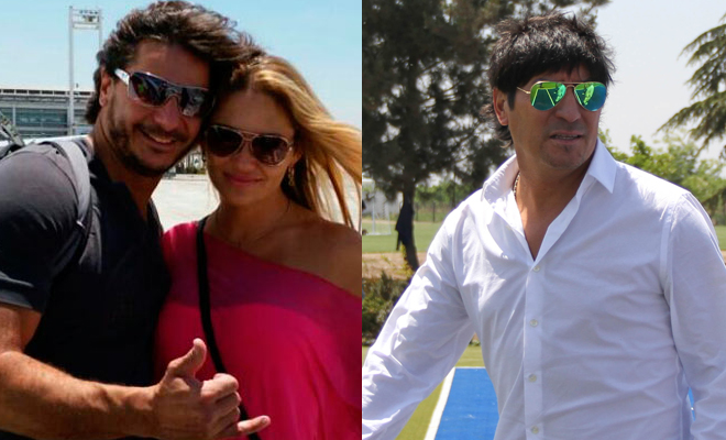 La molestia de Iván Zamorano al ser consultado por el matrimonio de Kenita Larraín
