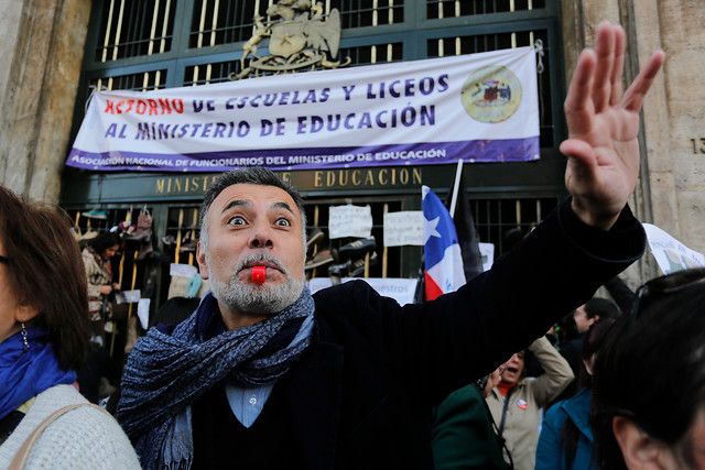 Intendencia autoriza marcha de profesores de Plaza Italia a Estación Mapocho