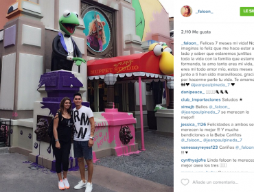 Las envidiables vacaciones de Faloon Larraguibel y Jean Paul Pineda