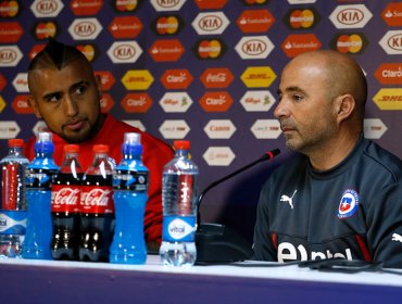 Copa América-Jorge Sampaoli: "Vidal está mucho mejor que en el Mundial"