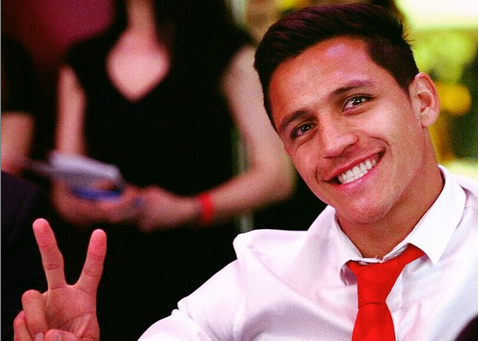 Así disfrutó la tarde libre Alexis Sánchez
