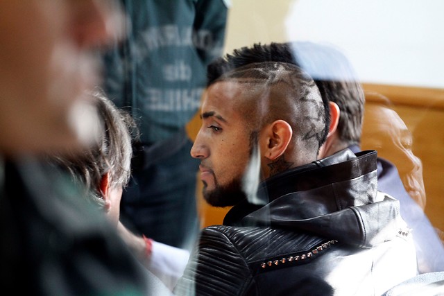 Galería: Control de Detención de Arturo Vidal