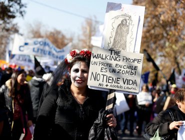 Asamblea del Colegio de Profesores resuelve este jueves si sigue paro indefinido