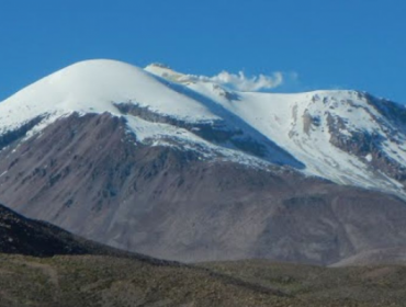 Onemi decreta Alerta Amarilla para la Provincia de Parinacota por actividad del volcán Guallatiri