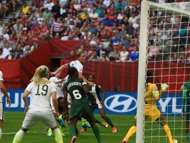 Mundial Femenino: Estados Unidos vence a Nigeria por la cuenta mínima