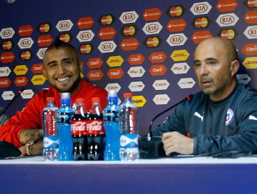 Las razones de Sampaoli para mantener a Vidal en la selección