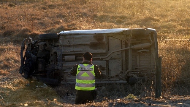 Chiloé: Carabinero muere en violento accidente de tránsito