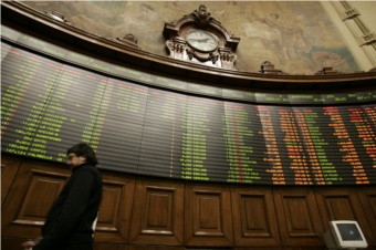 La bolsa de Santiago cierra a la baja