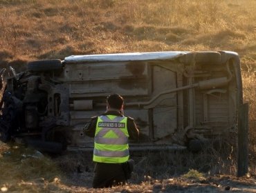 Chiloé: Carabinero muere en violento accidente de tránsito