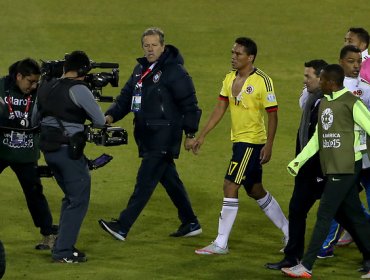 Copa América-Carlos Bacca: "Reaccioné por las malas decisiones de Neymar"