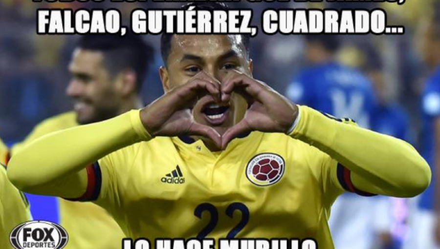 Los mejores memes del triunfo de Colombia ante Brasil