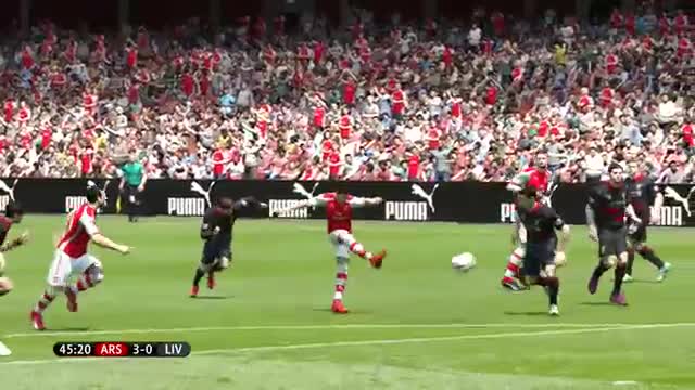 Video: Fan crea en FIFA 15 el Top 5 de los mejores goles de Alexis en el Arsenal