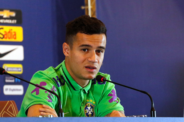 Copa América-Coutinho: "Todo el equipo está preparado para reemplazar a Neymar"