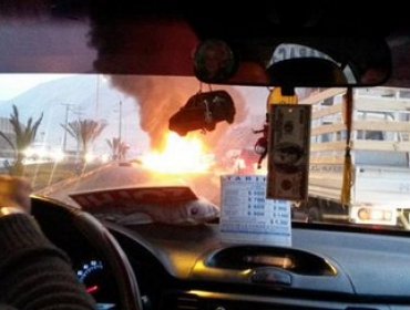 Camioneros instalaron barricadas en Iquique