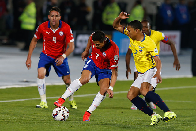 Copa América-Jefferson Montero: "Alexis Sánchez es un jugador extraordinario"