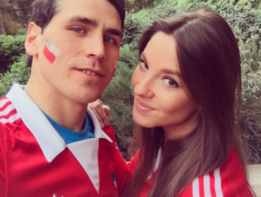 Kel y Pangal demuestran su amor en el Estadio Nacional