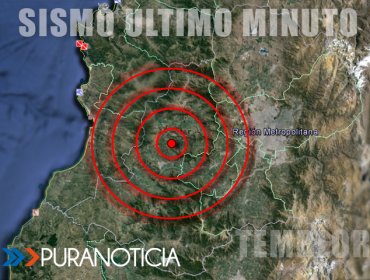 Sismo de menor intensidad en regiones Metropolitana y O’Higgins