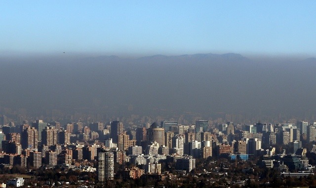 Galería: Las impresionantes imágenes de la contaminación en Santiago