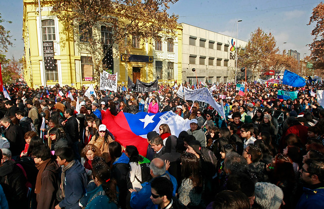 La Intendencia de Santiago anuncia marchas de la Confech y publica mapa con recorrido