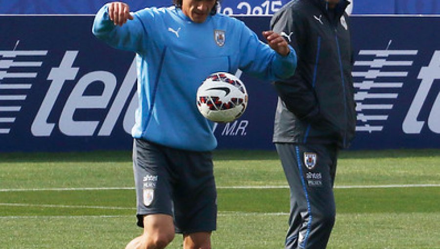 Copa América: Edinson Cavani entrenó y se queda para jugar ante Chile