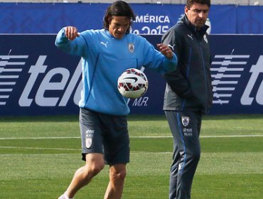 Copa América: Edinson Cavani entrenó y se queda para jugar ante Chile