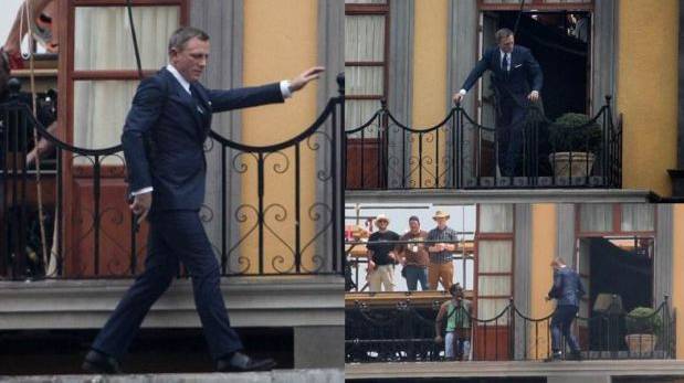 Daniel Craig rueda en Marruecos escenas de la próxima James Bond