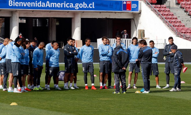 Copa América: Uruguay realiza suave trabajo en hotel a horas de duelo con Chile