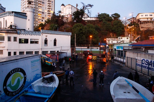 Dos lesionados y tres detenidos en manifestaciones de pescadores en Valparaíso