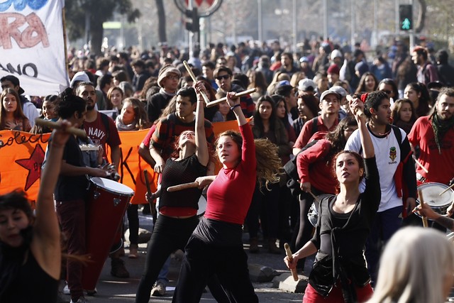 Confech cifran en 100 mil los asistentes a la marcha